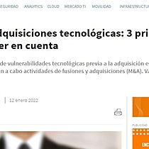 Fusiones y adquisiciones tecnolgicas: 3 principales riesgos a tener en cuenta